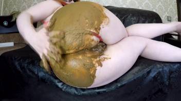 Amarotic Priscilla: Butt Fingering, Pooping, and Spreading