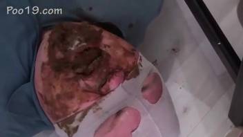 Training a feces devourer