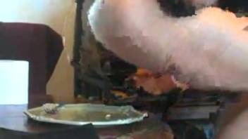 Heaping serving of feces from the kind woman